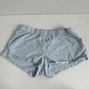 Brandy Melville Cotton Striped Boxer Shorts